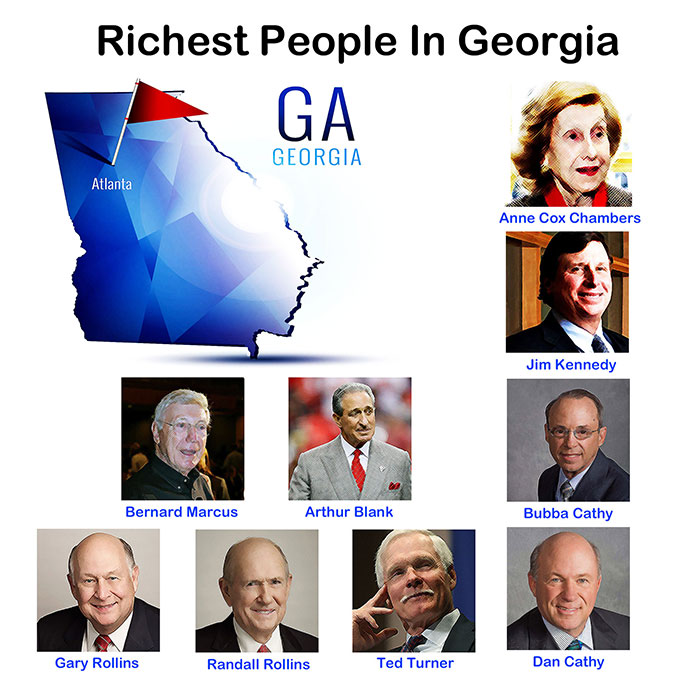 Who is the richest person in macon georgia?